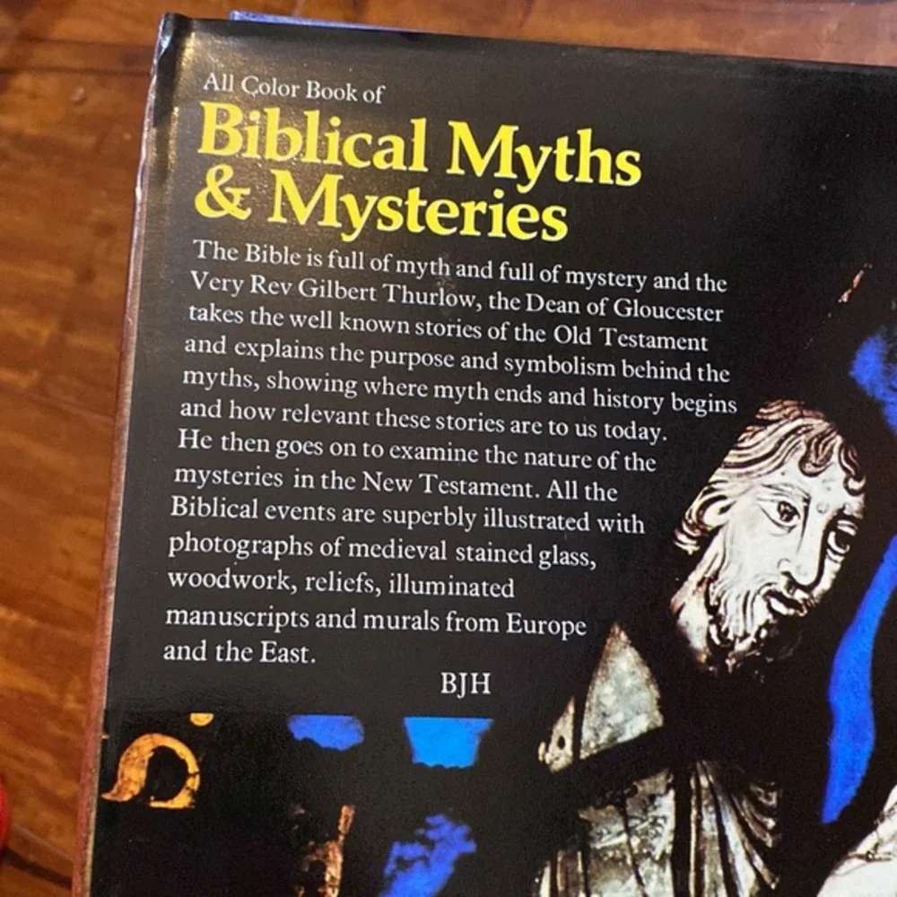 Rare book Biblical Myths‎ & Mysteries by Gilbert Thurlow